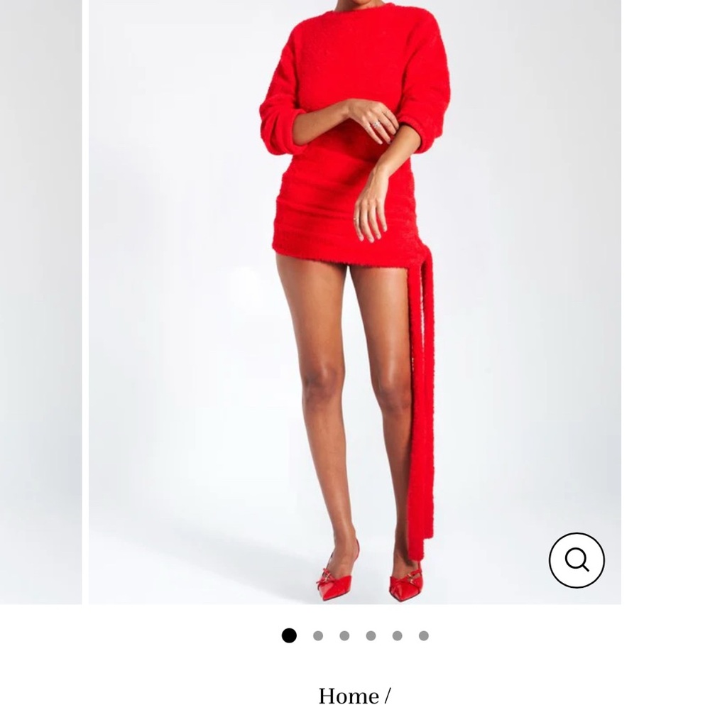 Miss Circle Kiera Elegant Red Women's Dress